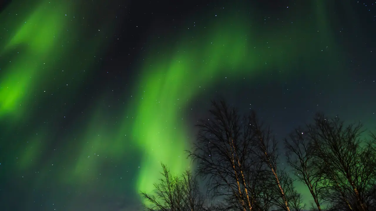 Northernlights in Lapland, by Nicolas LB