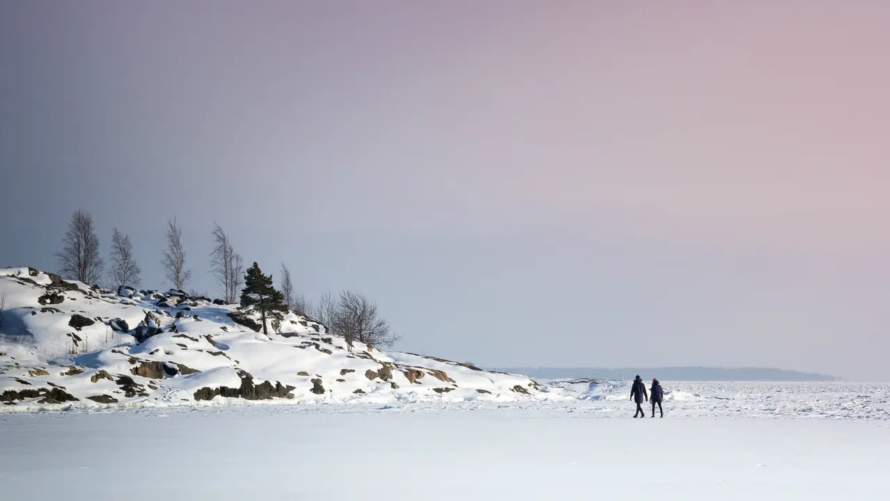 Ice walk by Joakim Honkasalo