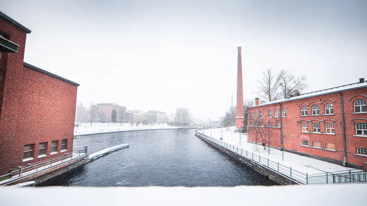 Red-bricks-snow-in-Tampere-by-Laura-Vanzo
