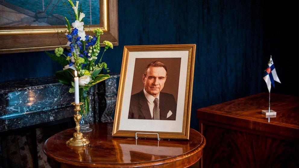 Portrait of the President Mauno Koivisto (1923-2017). Photo: Finnish Government.
