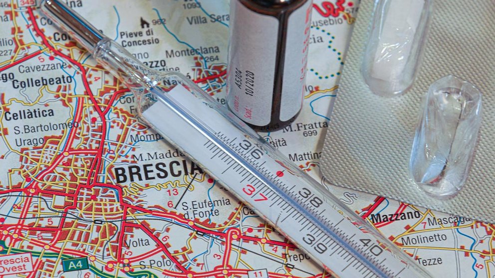 Brescia-Italy-map-thermometer-epidemic-mask