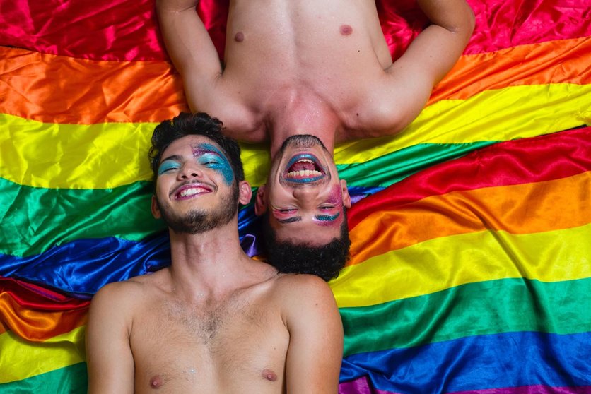 Gay-topless-men-lgbti-flag