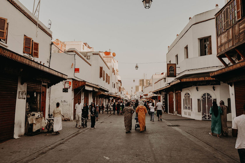 People walking in Rabat. Photo: Pixabay.