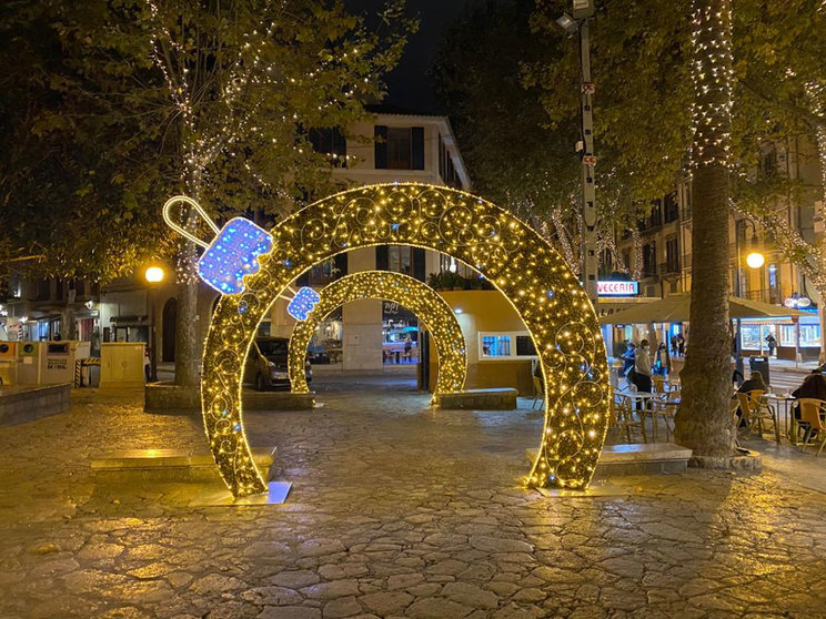 Palma Christmas lights by Twitter/@ajuntpalma.