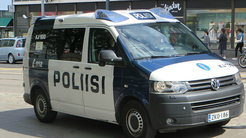 Poliisi Police car van
