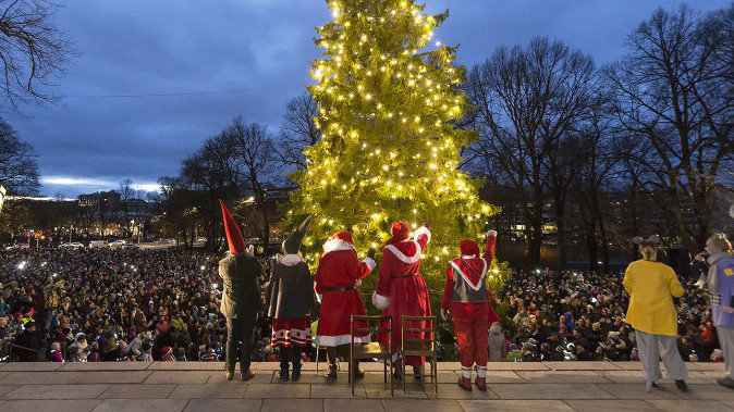 Christmas Opening in Turku. Photo by Timo Jakonen