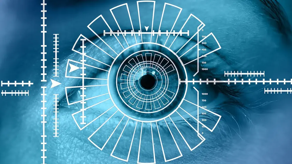 Eye Iris scan x-ray