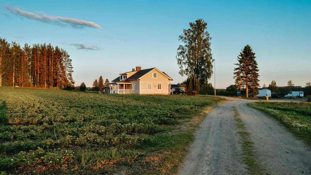 Countryside house farm