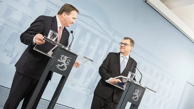 Finland Sweden Juha Sipilä Stefan Löfven  by Lauri HeikkinenValtioneuvoston kanslia