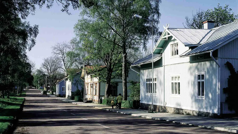 Street Mariehamn Aland islands by Visit Finland