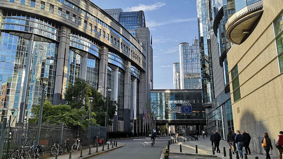 European Parliament in Brussels