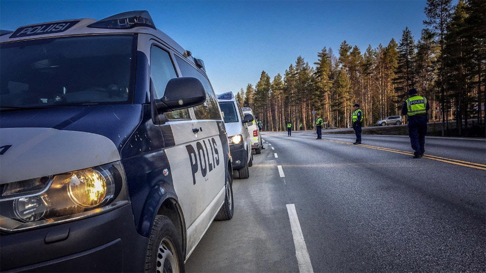 Oulu police control