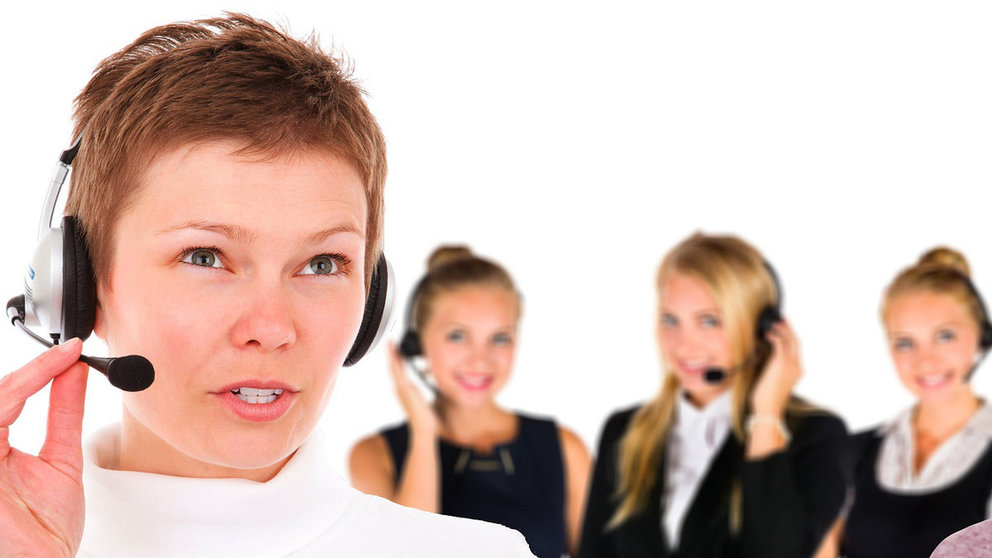 Call-center-phone-service-woman-headphones-microphone