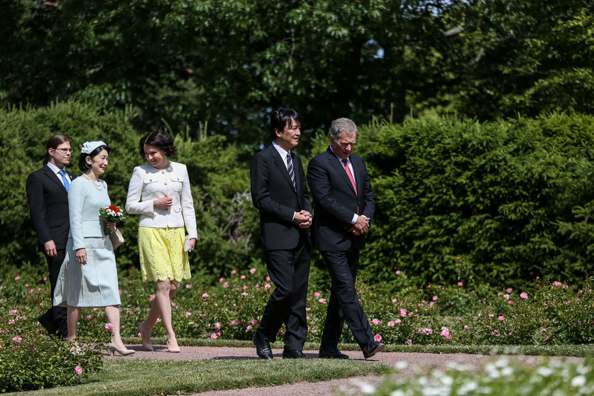 Japan Niinisto imperial highness. Photo by Matti Porre - Office of the President of the Republic