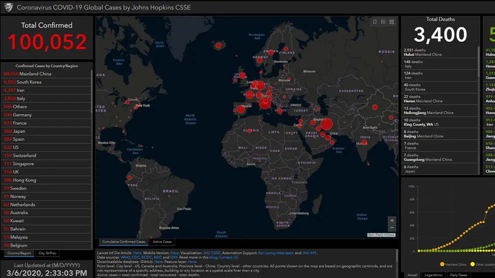 Coronavirus-map-real-time