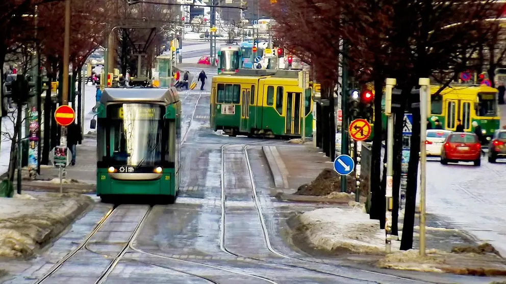 Tram-Helsinki-street