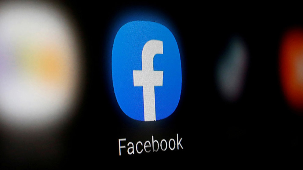 A Facebook logo is displayed on a smartphone in this illustration taken January 6, 2020. REUTERS/Dado Ruvic/Illustration