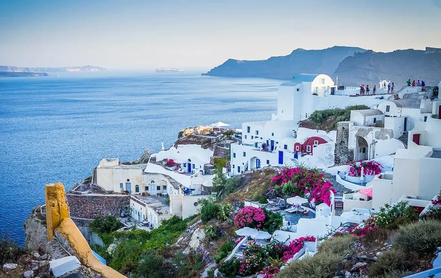 A view of Santorini, in Greece. Photo: Pixabay.