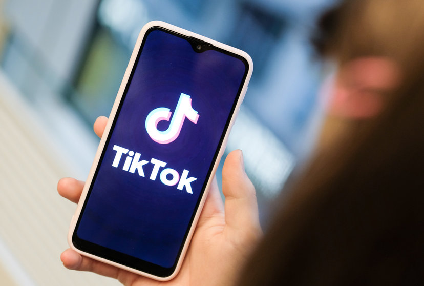 TikTok app is seen opened on a smartphone. China accused the United States on Wednesday of &#34;threatening Chinese companies without evidence&#34; over Washington&#39;s probe into the video platform TikTok due to national security concerns. Photo: Jens Kalaene/dpa.