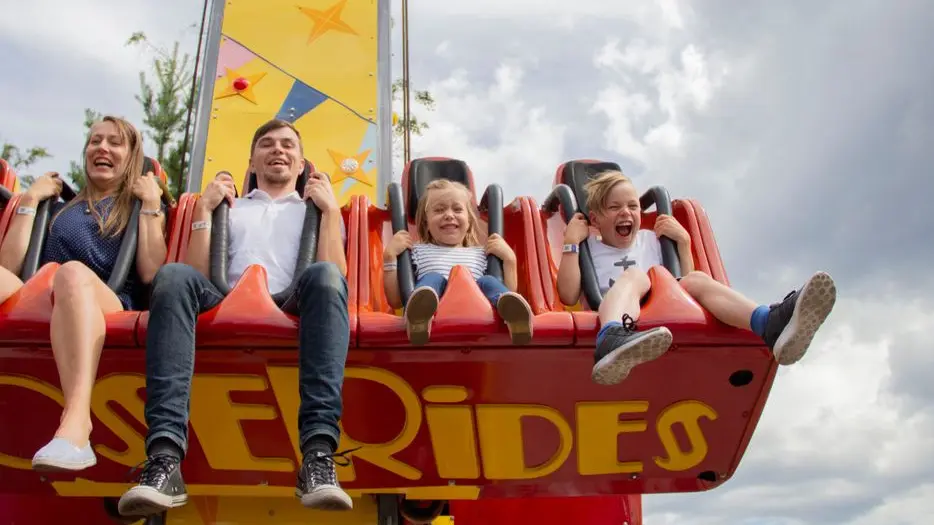 One of the attractions in the Helsinki amusement park. Photo: Linnanmäki.