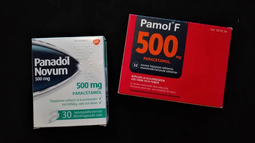 Paracetamol. Photo: Foreigner.fi.