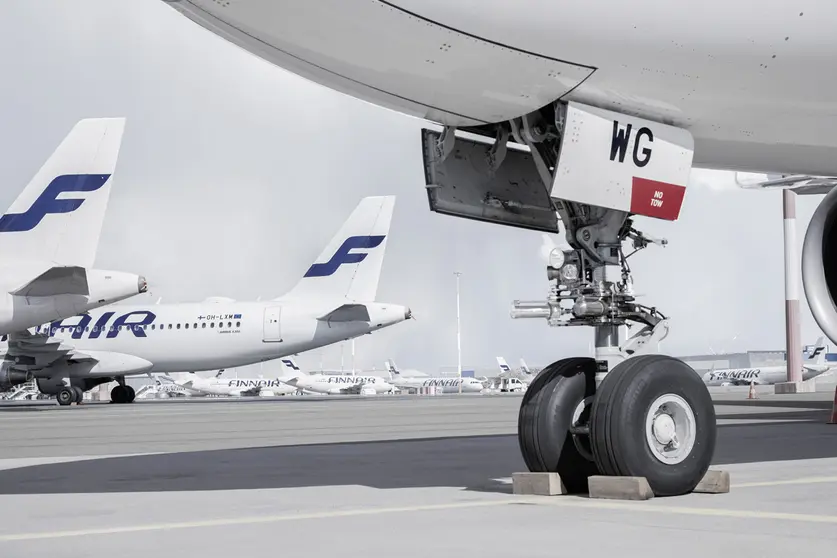 A Finnair A350 aircraft. Photo: Finnair.