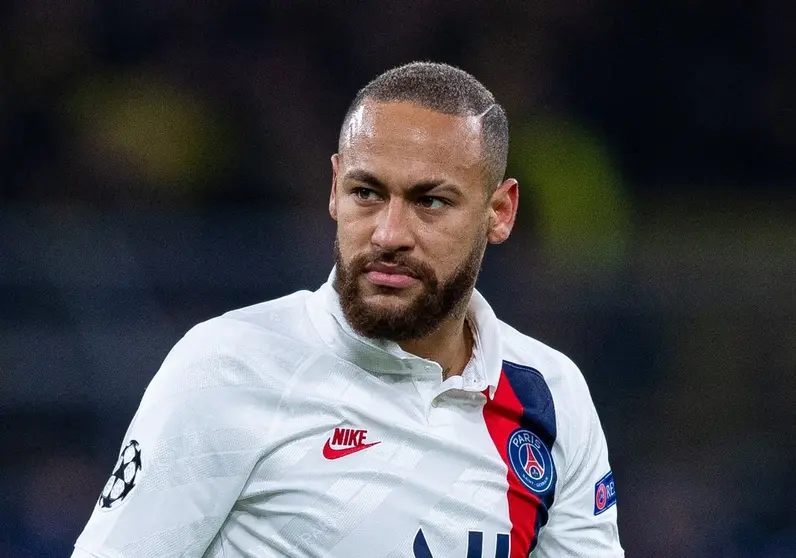 FILED - 18 February 2020, North Rhine-Westphalia, Dortmund: Paris Saint-Germain player Neymar is pictured during the UEFA Champions League soccer match between Borussia Dortmund and Paris Saint-Germain. Neymar claimed that he was subjected to racist abuse by Marseille player Alvaro Gonzalez during the two teams&#39; match yesterday evening, Sunday. Neymar was one of the five players who were sent off after mass fight. Photo: Guido Kirchner/dpa.