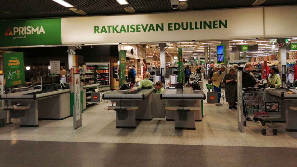 A supermarket in Espoo. Photo: Foreigner.fi.