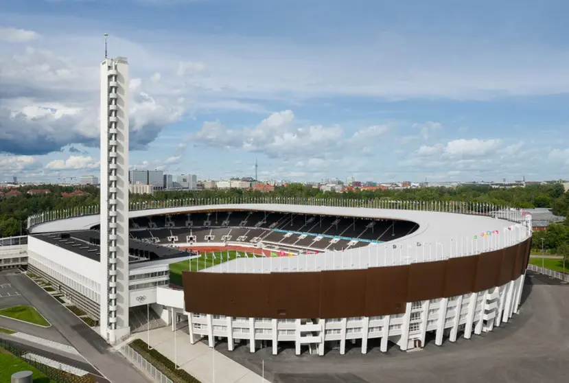 Helsinki Olympic Stadium. Photo: Wellu Hämäläinen/Tuomas Uusheimo.