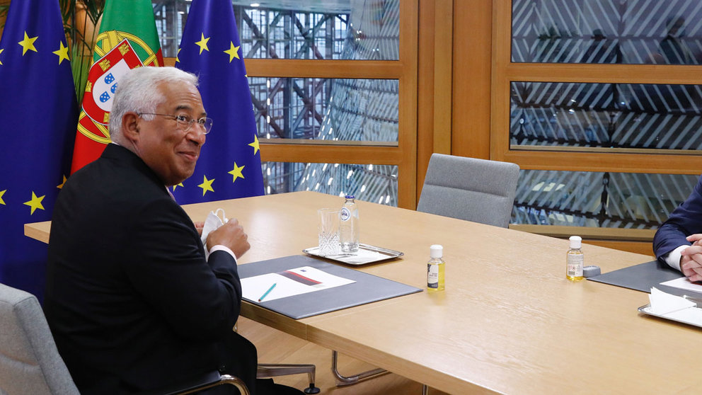 Portuguese Prime Minister Antonio Costa in Brussels. Photo: Dario Pignatelli/European-Council/File Photo.