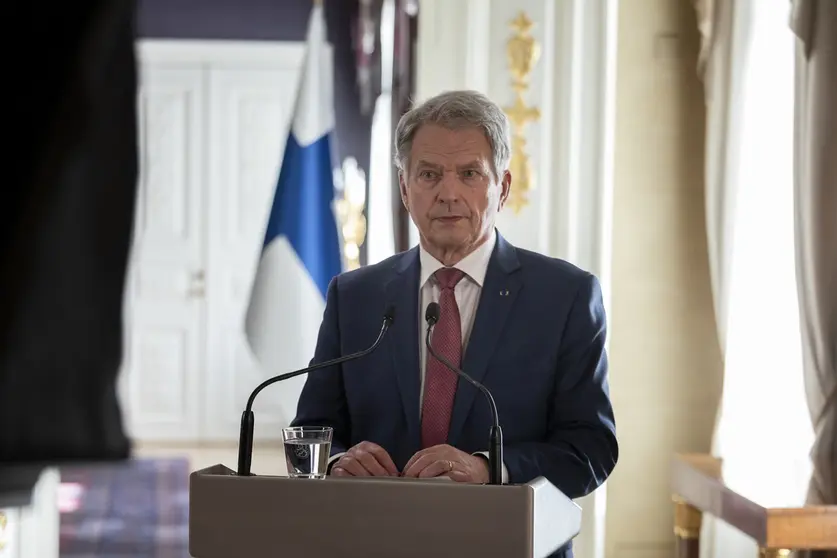 The President of the Republic of Finland, Sauli Niinisto. Photo: Twitter/@Finland_OSCE.