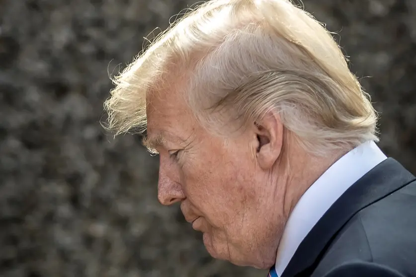 FILED - 09 June 2018, Canada, La Malbaie: US President Donald Trump leaves the G7 Summit location after a press conference. US Democratic candidate Joe Biden has won enough electoral votes to be declared the winner of the US presidential election, beating President Donald Trump, the Associated Press news agency, CNN, ABC and other news networks are projecting. Photo: Michael Kappeler/dpa