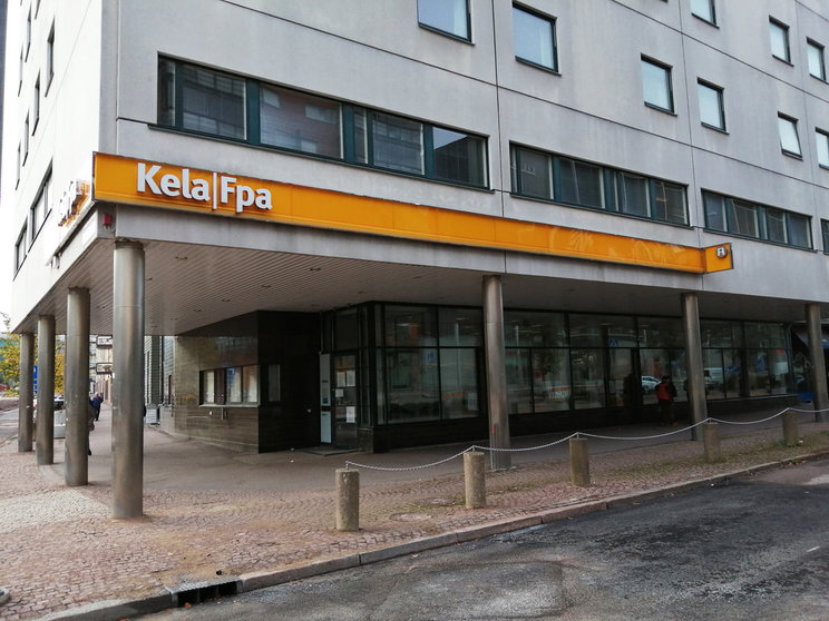 Office of the Finnish Social Security Institution (Kela) in Espoo. Photo: © Foreigner.fi.