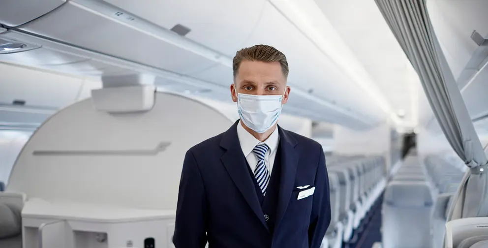 Finnair-captain-mask-by-Finnair