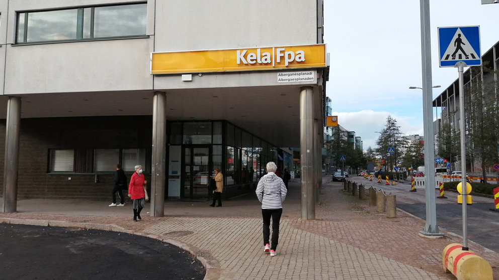 Social Security (Kela) office in the city of Espoo. Photo:  © Foreigner.fi.