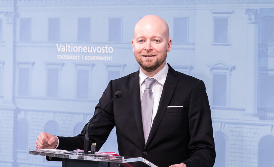 Minister of Education Jussi Saramo. Photo: Lauri Heikkinen/Vnk.
