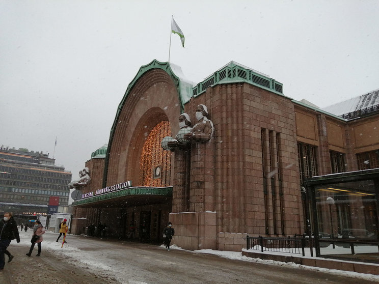 File photo of Helsinki central railway station. Photo: Foreigner.fi.