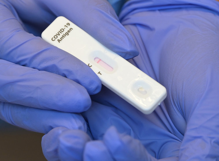 Coronavirus test. Photo: Soeren Stache/dpa.