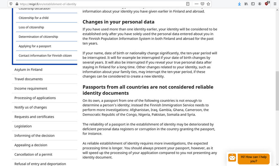 Migri-screenshot-passport-unreliable-countries