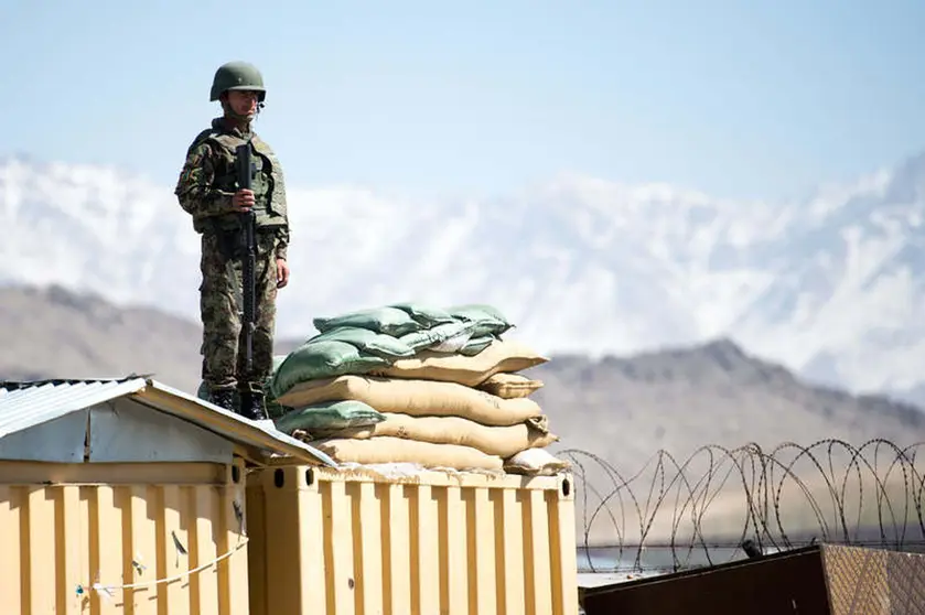 FILED - Building on their military gains since the official start of the withdrawal of international troops, Taliban insurgents continue to capture districts in Afghanistan. Photo: picture alliance/dpa.