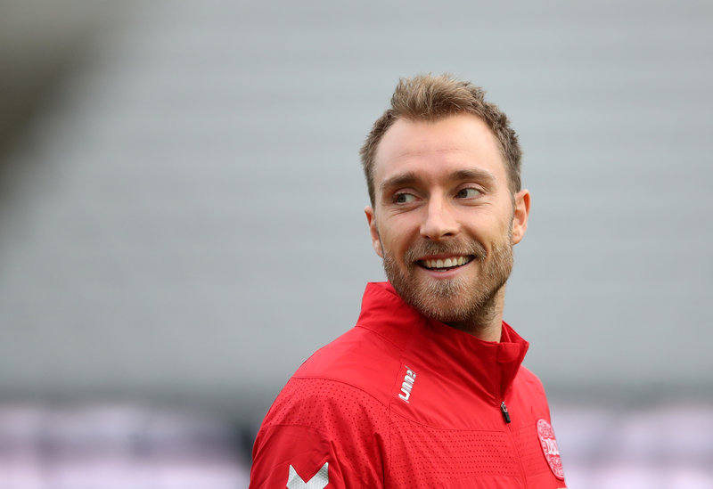 FILED - File photo dated 08-09-2018 of Denmark's Christian Eriksen during a training session at Ceres Park, Aarhus. Issue date: Saturday June 12, 2021. Photo: Tim Goode/PA Wire/dpa.