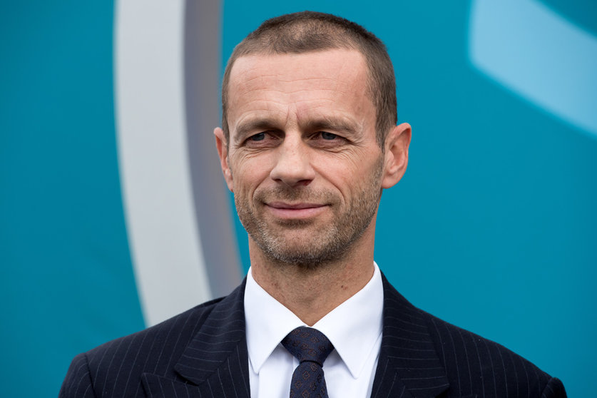 FILED - 27 October 2016, Bavaria, Munich: UEFA President Aleksander Ceferin, attends the presentation of the logo for the 2020 European Football Championship. Photo: picture alliance / dpa