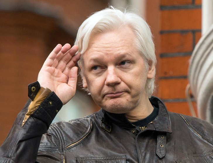 WikiLeaks founder Julian Assange Photo: Dominic Lipinski/dpa.
