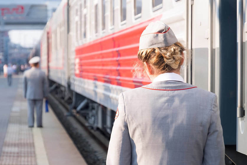 Train Russia Trans Siberian by Pixabay.