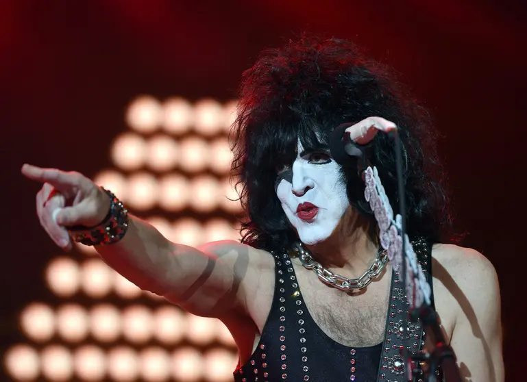 Paul Stanley of KISS Photo: Caroline Seidel/dpa/File photo.