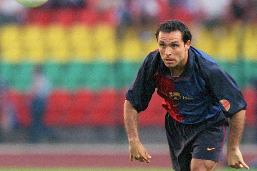 FILED - File photo of former Barcelona defender Sergi Barjuan who has been appointed caretaker coach at the club. Photo: Andreas Gebhard/dpa