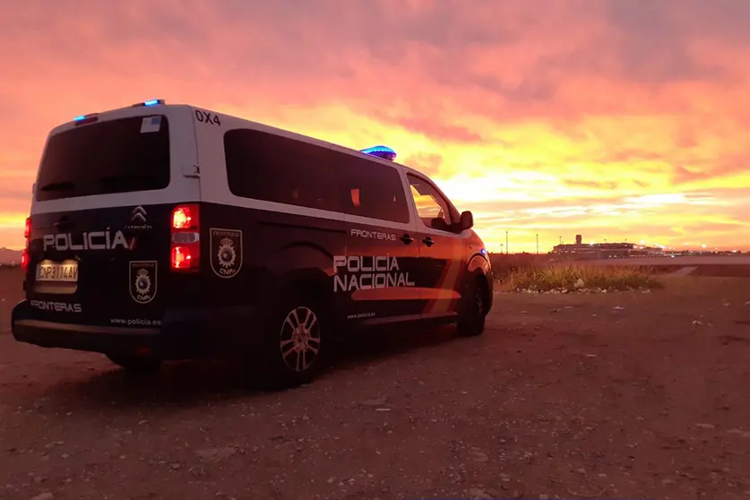 Spanish police van. Photo: Twitter/@policia