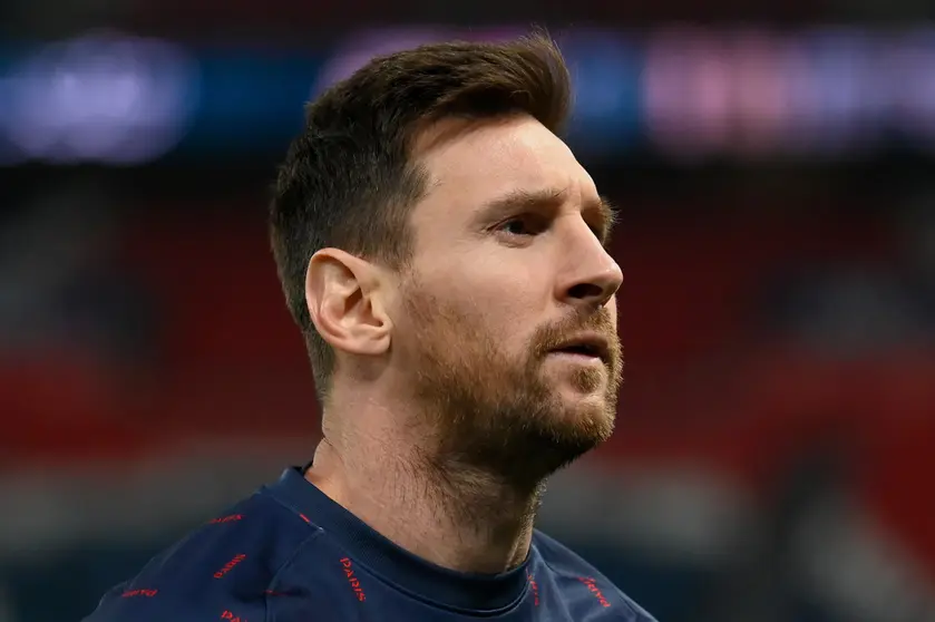 12 December 2021, France, Paris: PSG's Lionel Messi is seen prior to the start of the French Ligue 1 soccer match between Paris Saint-Germain and AS Monaco at the Parc des Princes. Photo: Julien Mattia/Le Pictorium Agency via ZUMA/dpa.