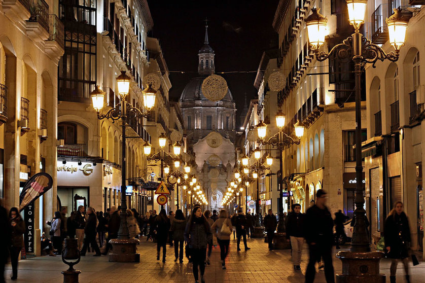 Shopping street city centre Spain. Photo: Pixabay.