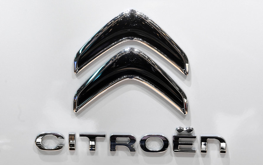 FILED - 06 March 2019, Switzerland, Geneva: A general view of the logo of French carmaker Citroen on the second press day of the 89th Geneva Motor Show. Citroen said it decided to withdraw a TV commercial that triggered an outcry on social media and was accused of inciting sexual harassment. Photo: Uli Deck/dpa.